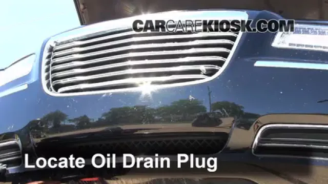 2012 Chrysler 300 Limited 3.6L V6 Aceite Cambiar aceite y filtro de aceite